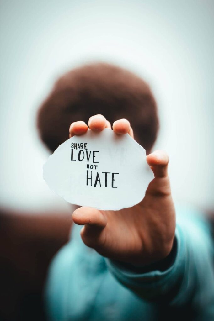 Love not hate